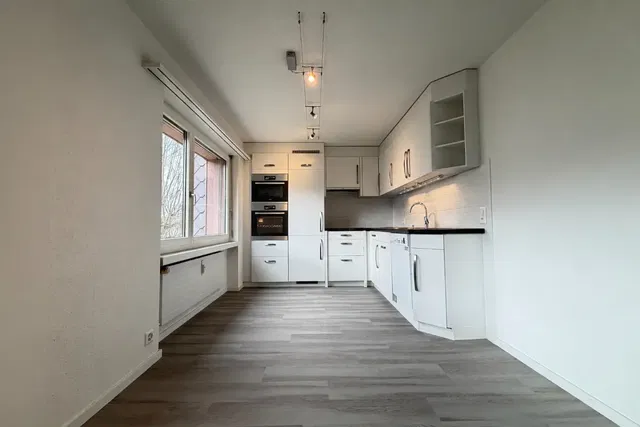 Cucina; elettrodomestici, luce naturale, stile moderno