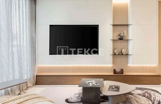 غرفة معيشة; أسلوب عصري, ضوء طبيعي