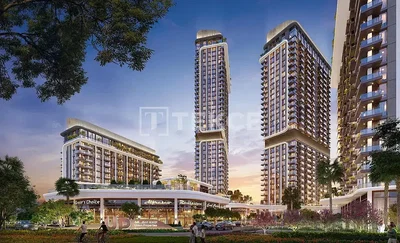 Maison et environs; vue