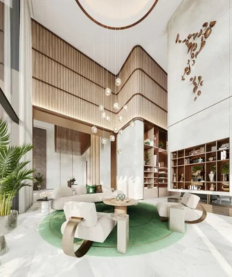 Salon; lumière naturelle, style moderne