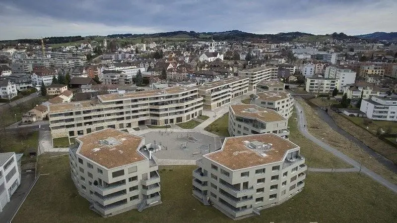 Haus und umgebung; blick