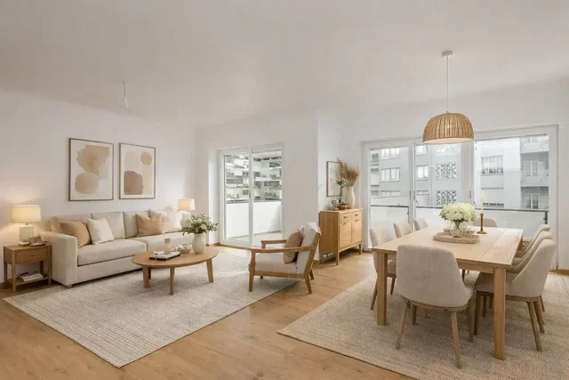 Sala de estar; luz natural, estilo moderno