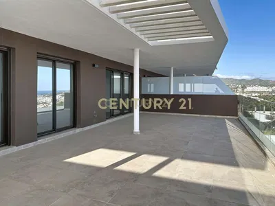 Teras; manzara, fayans zemin