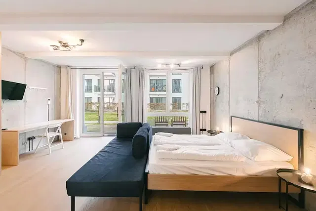 Bedroom; natural light, view