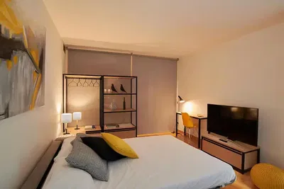 Bedroom; modern style, natural light