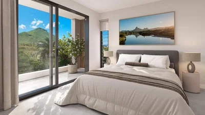 Chambre; vue, lumière naturelle