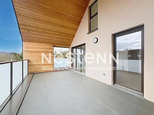 Balcon; vue, carrelage