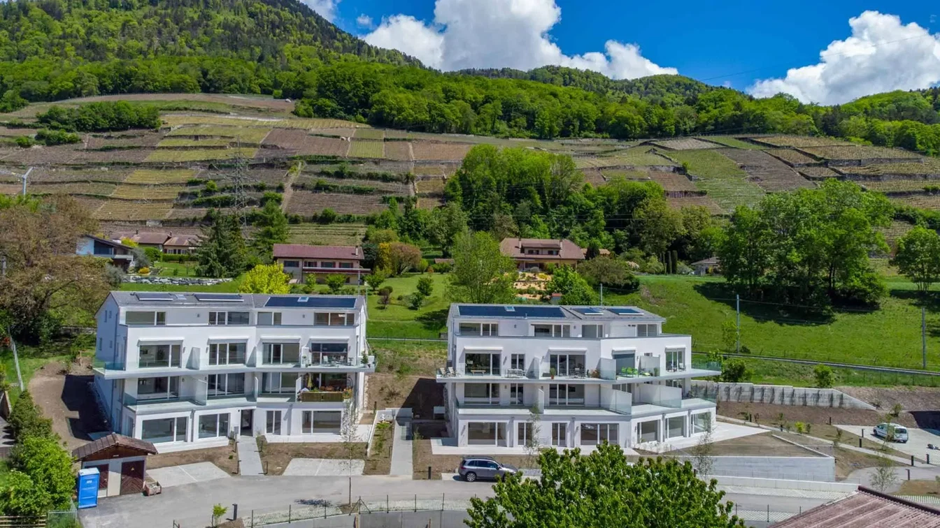 Haus und umgebung; blick