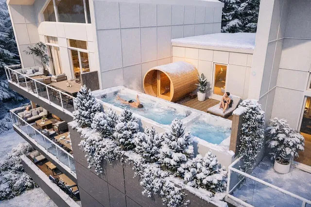 Terrasse; vue, lumière naturelle