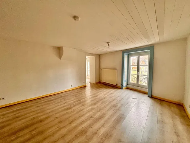 Wohnzimmer; holzboden, tageslicht, blick