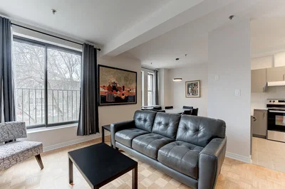 Salon; vue, parquet, lumière naturelle, style moderne