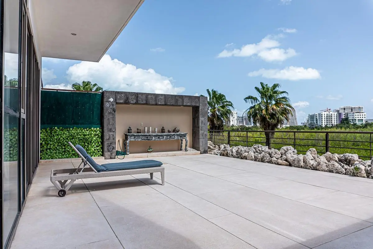 Terrasse; vue