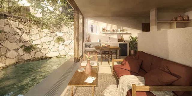 Soggiorno; vista, luce naturale, stile rustico