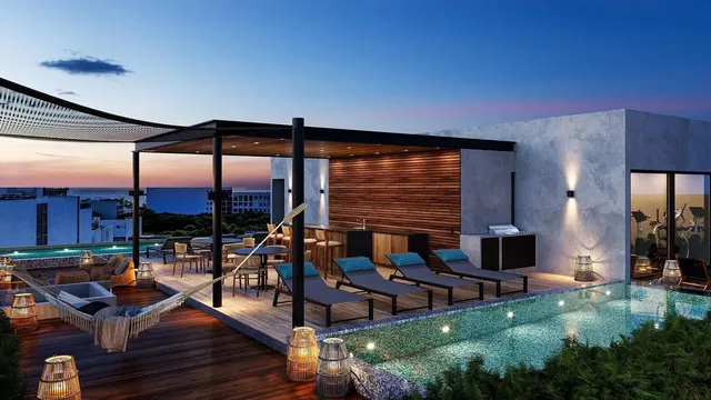 Terrasse; vue, lumière naturelle