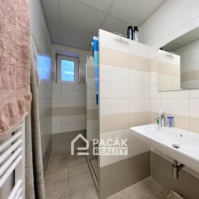 Bathroom; tile floor, natural light, renovated