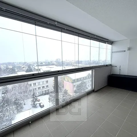 Balcony; view, tile floor