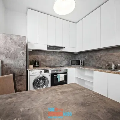 Küche; küchengeräte, renoviert, tageslicht, moderner stil