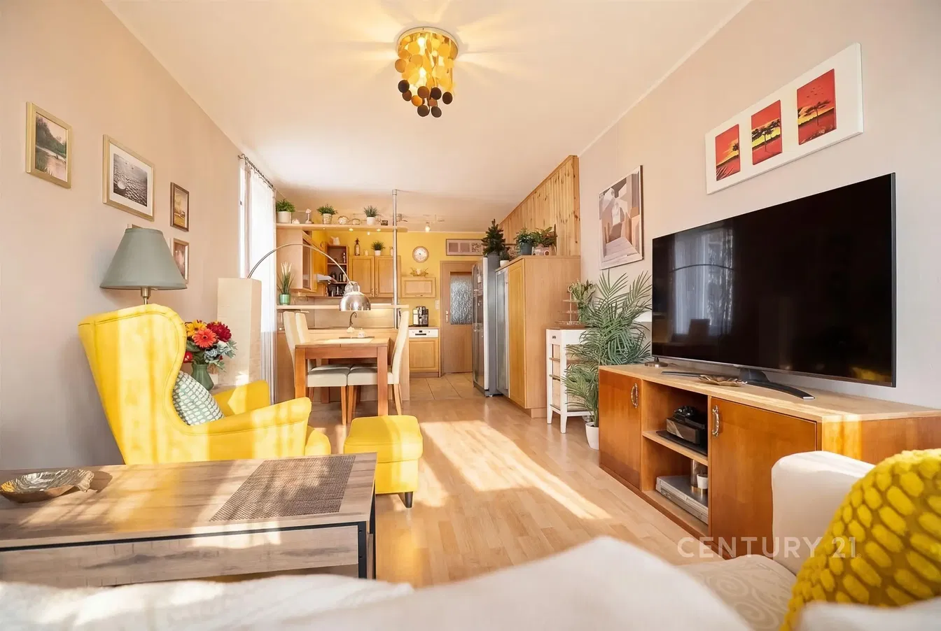 Woonkamer; natuurlijk licht, moderne stijl