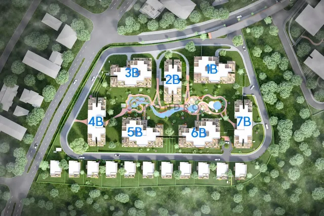 House and surroundings