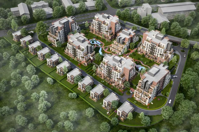 Casa e dintorni; vista