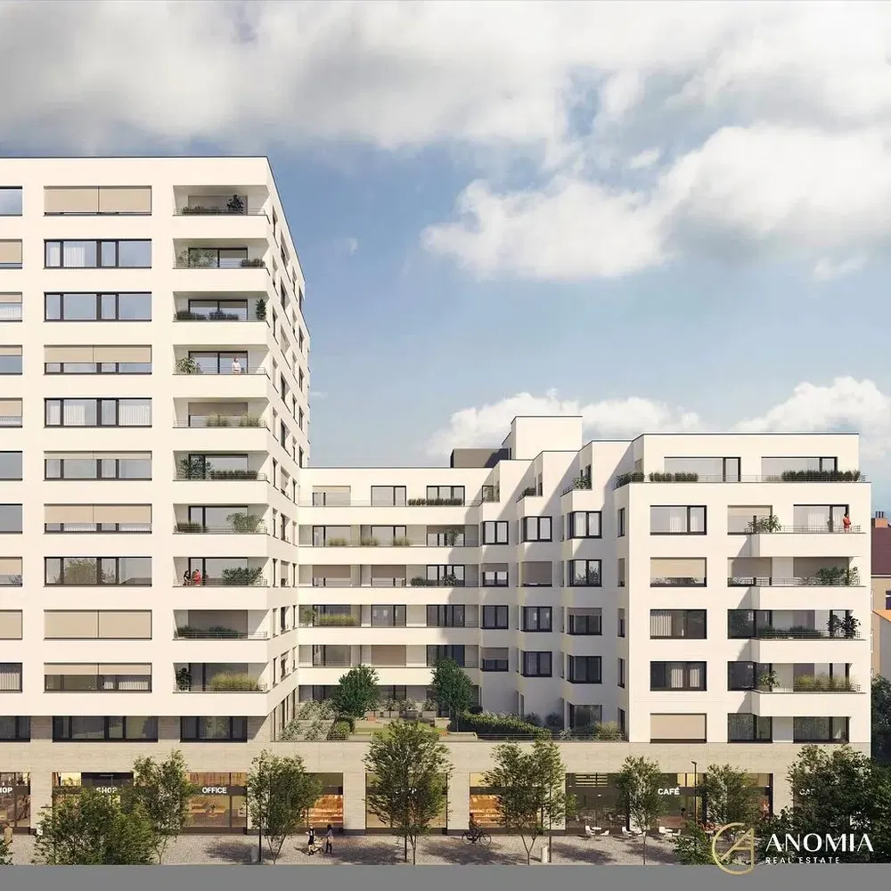 Maison et environs; vue