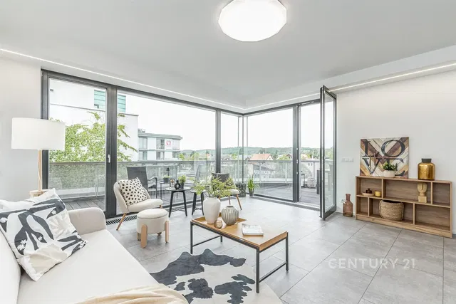 Sala de estar; vista, luz natural, estilo moderno