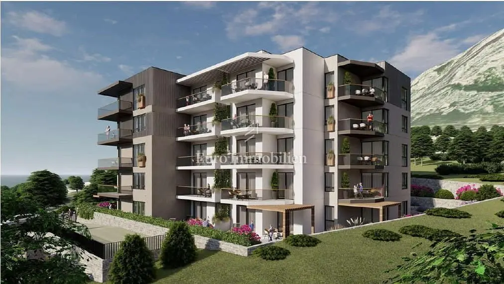 Maison et environs; vue