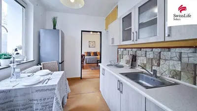 Cozinha; vista, luz natural