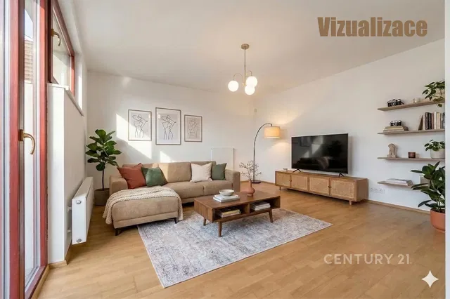 Salon; lumière naturelle, style moderne, parquet
