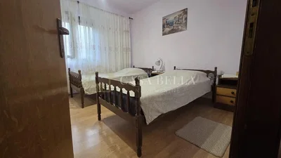 Bedroom; wood floor, natural light