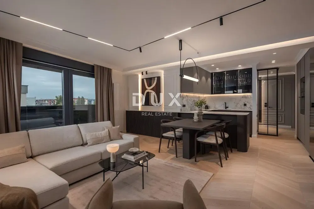 Wohnzimmer; blick, moderner stil, holzboden, tageslicht