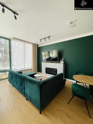 Dnevna soba; kamin, prirodno svjetlo, moderni stil