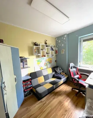 Kinderzimmer; holzboden, tageslicht, moderner stil