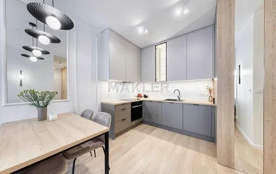 Mutfak; mutfak aletleri, modern stil, tadilatlı, doğal ışık