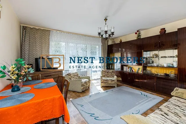 Living room; rustic style, natural light