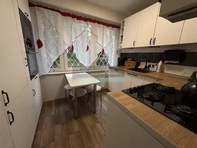 Кухиња; кухињски апарати, природно светло, модерни стил