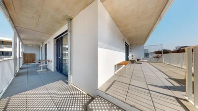 Terrasse; blick, tageslicht