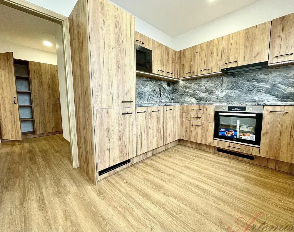 Keuken; keukenapparatuur, gerenoveerd, moderne stijl