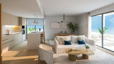 Oturma odası; manzara, doğal ışık, modern stil