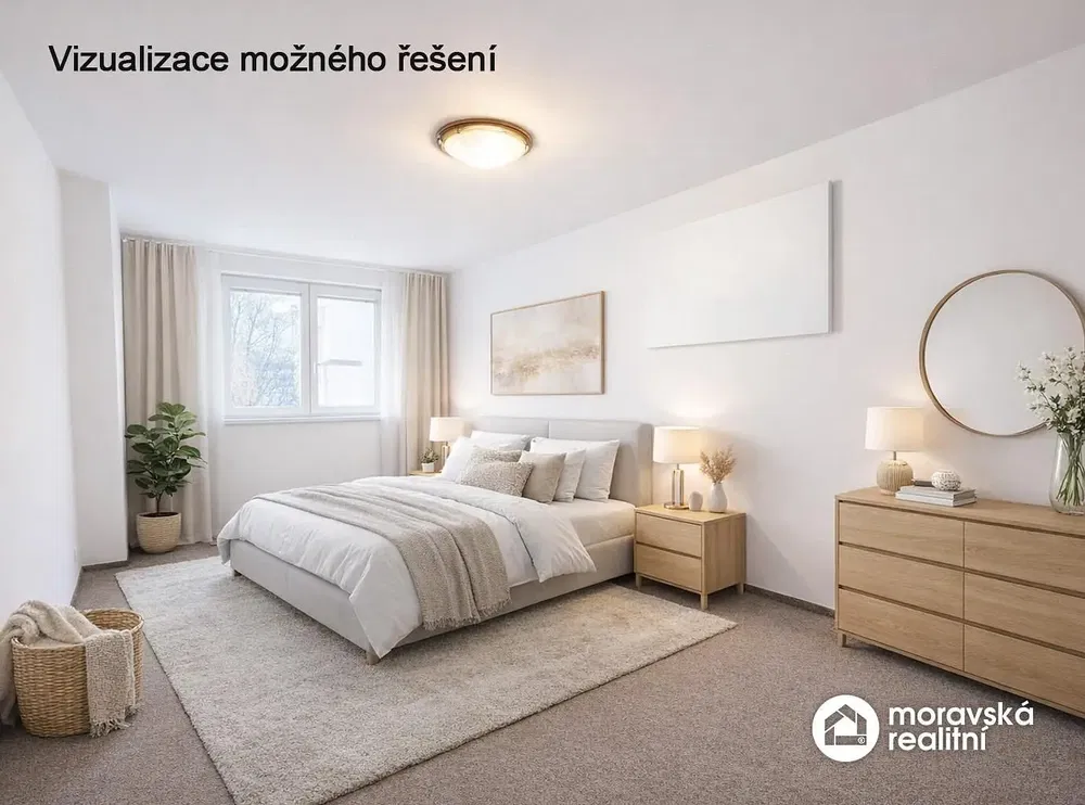 Schlafzimmer; tageslicht, moderner stil