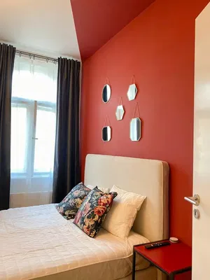 Schlafzimmer; tageslicht, moderner stil