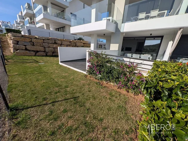 House and surroundings; natural light