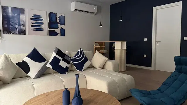 Salon; styl nowoczesny, światło dzienne