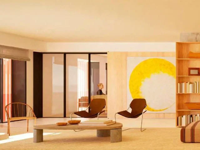 Living room; natural light, modern style