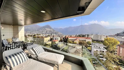 Balkon; blick
