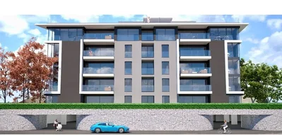 Maison et environs; vue