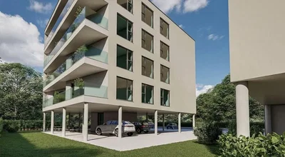 Maison et environs; vue