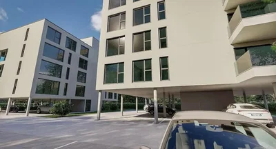 Maison et environs; vue