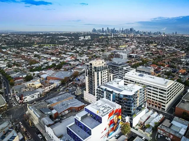 Maison et environs; vue