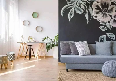 Living room; natural light, modern style